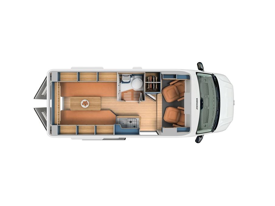 Eriba Car 602 Indium Grey Metallic Aut.